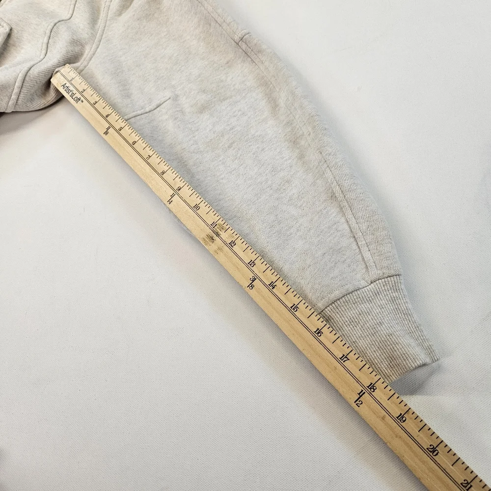 Lululemon LW3DUSS Scuba Oversized Half-Zip Hoodie in Grey XSmall - Picture 10 of 10